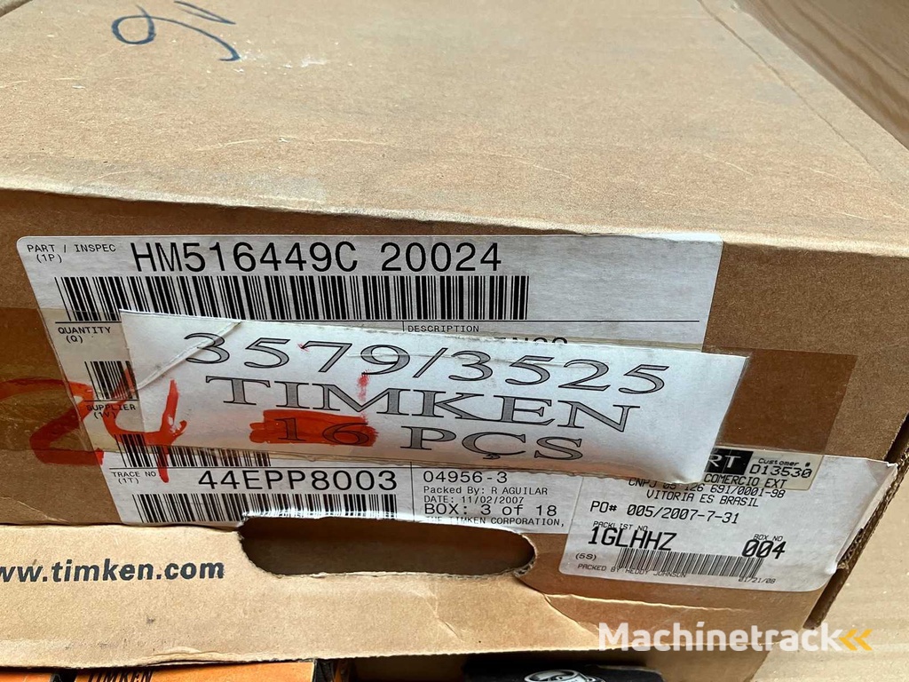 99 kg net bearings from Timken