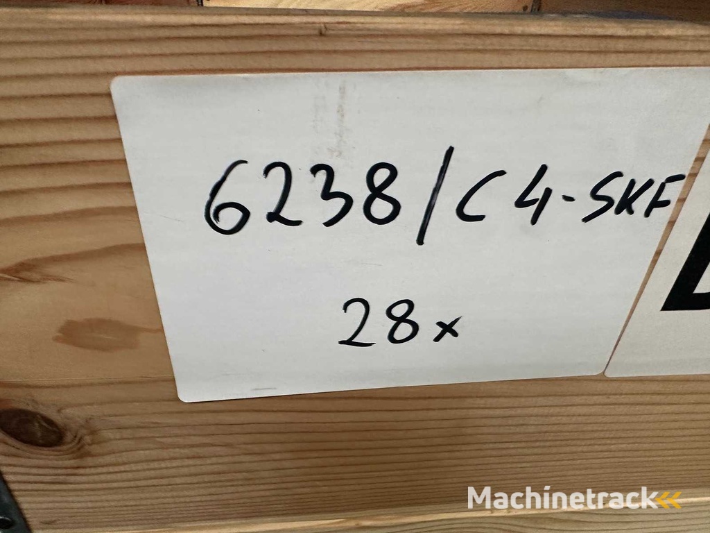 28x 6238/C4 SKF Bearings - 554 kg net