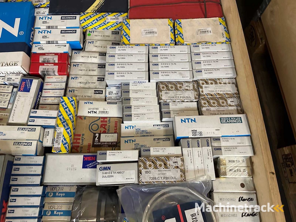 222 kg net bearings from NTN, SNR, NSK, IKO, RHP, Koyo, Torrington, NKE and others