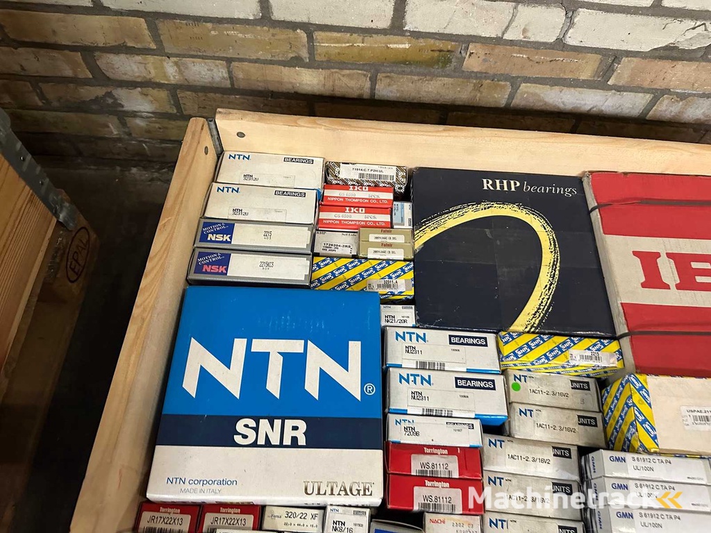 222 kg net bearings from NTN, SNR, NSK, IKO, RHP, Koyo, Torrington, NKE and others