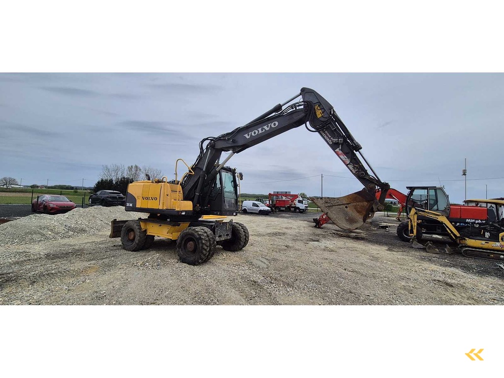 Volvo Construction Equipment - EW140C - Graafmachine op wielen - 2007