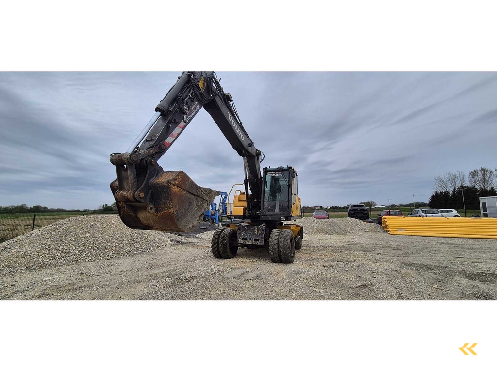 Volvo Construction Equipment - EW140C - Graafmachine op wielen - 2007