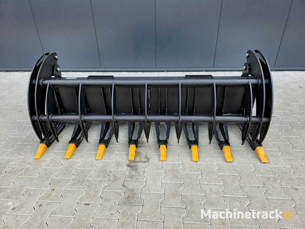 2025 Rhino-Cross 78 Zoll Heavy Duty Gabelgreifer Industrieller Greifer mit Zähnen für Kompaktlader