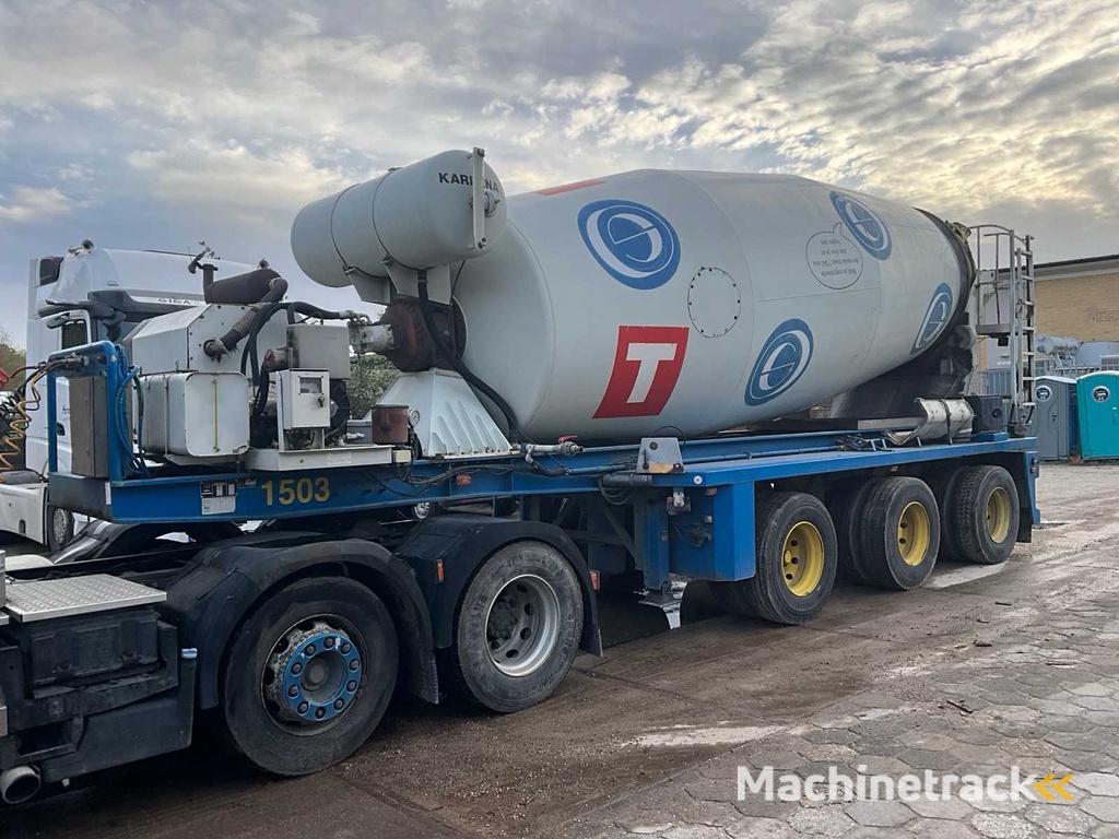2004 Floor FLO-17-30H2 Concrete Mixer Semi-Trailer Karrena
