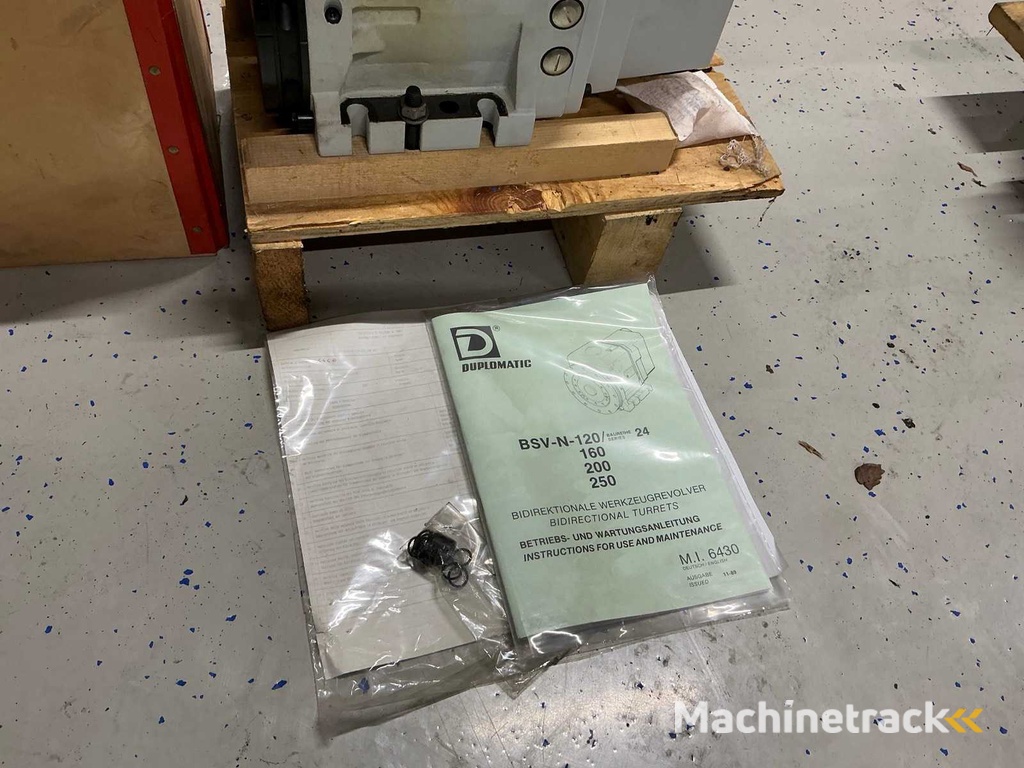 Duplomatic BSV/N 200-12/24 Tool Turret