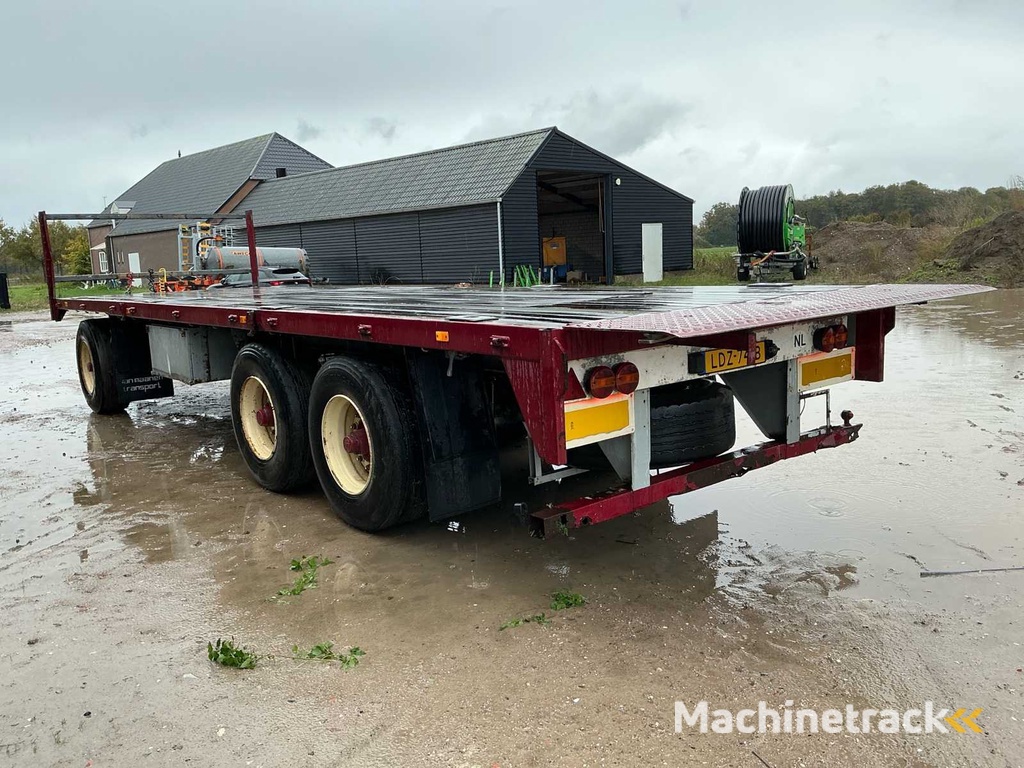 1985 Burg BPDA 88-16 (BURA 100L UITV. PAL Oplegger