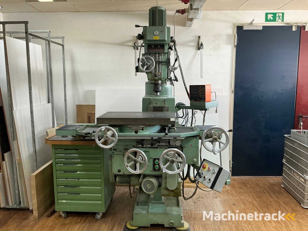 1988 Zimmermann FZ5 Universal Senkrechtfräsmaschine