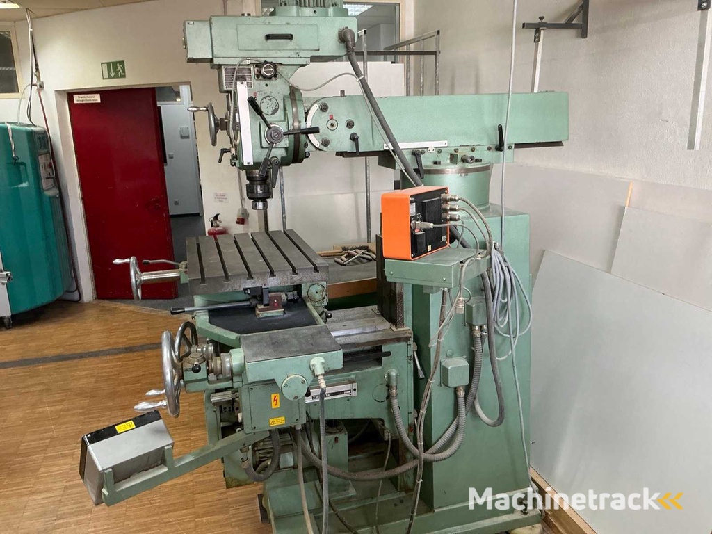 1988 Zimmermann FZ5 Universal Senkrechtfräsmaschine