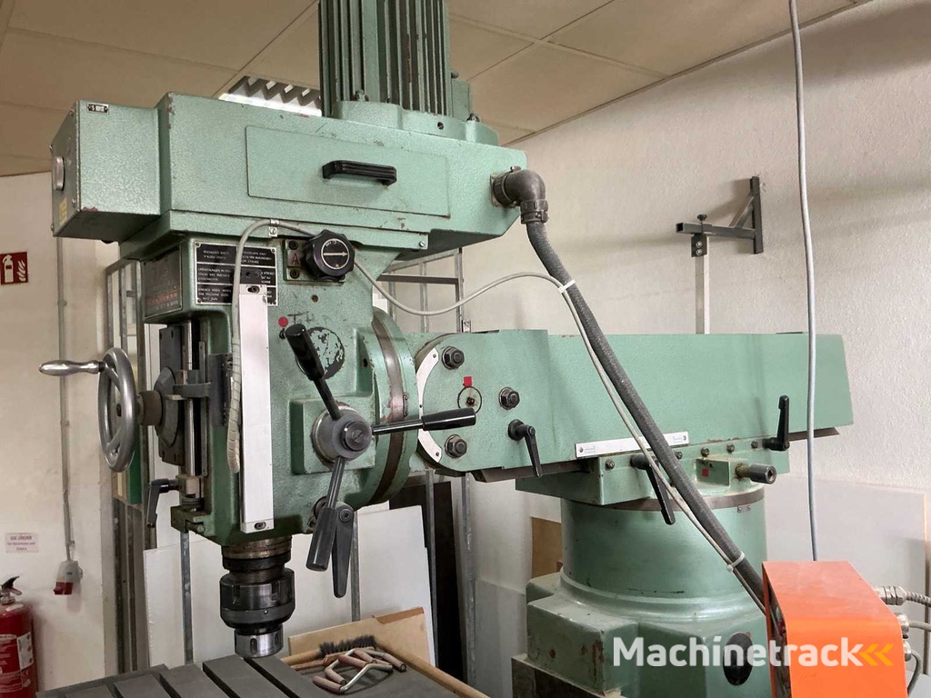 1988 Zimmermann FZ5 Universal Senkrechtfräsmaschine