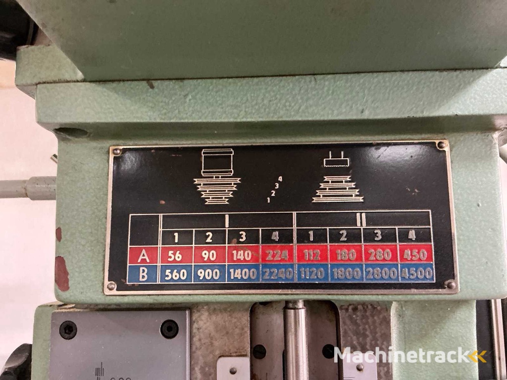 1988 Zimmermann FZ5 Universal Senkrechtfräsmaschine