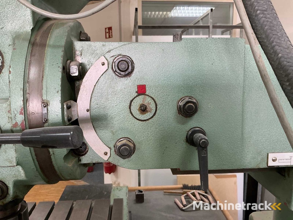 1988 Zimmermann FZ5 Universal Senkrechtfräsmaschine