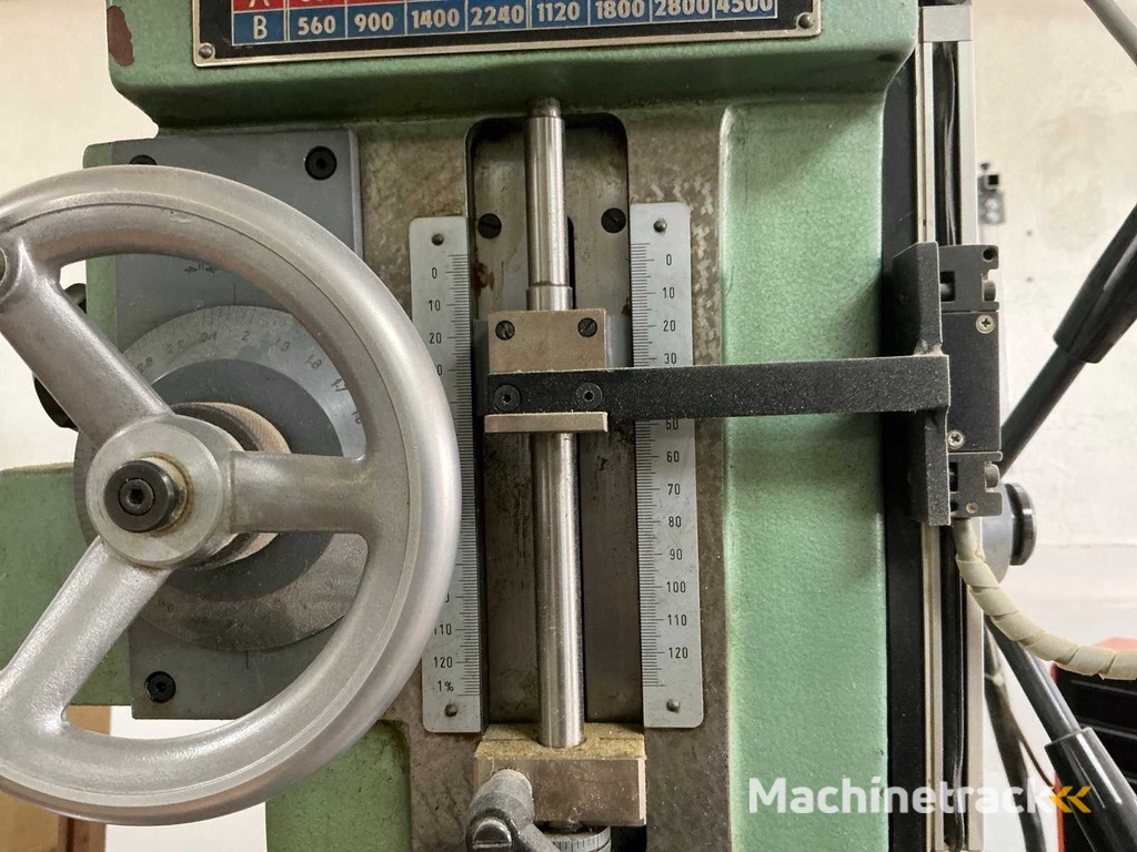 1988 Zimmermann FZ5 Universal Senkrechtfräsmaschine