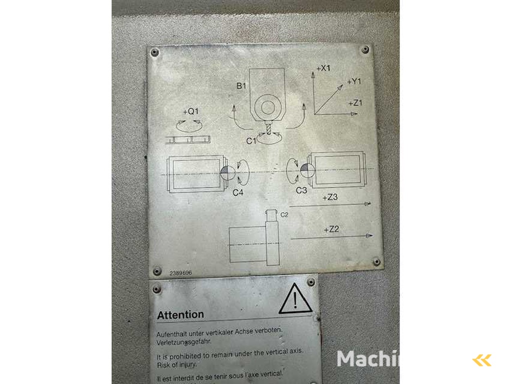 2007 DMG Gildemeister GMX 200 CNC-Drehmaschine