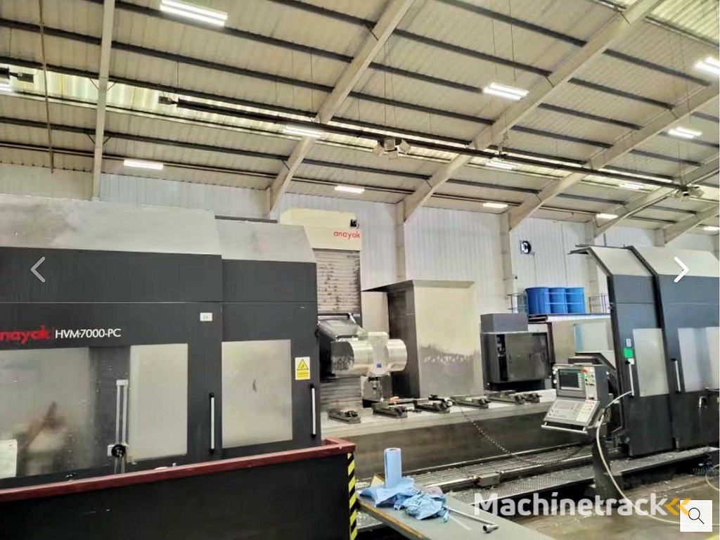 2009 Anayak HVM-7000-PC Bettfräsmaschine