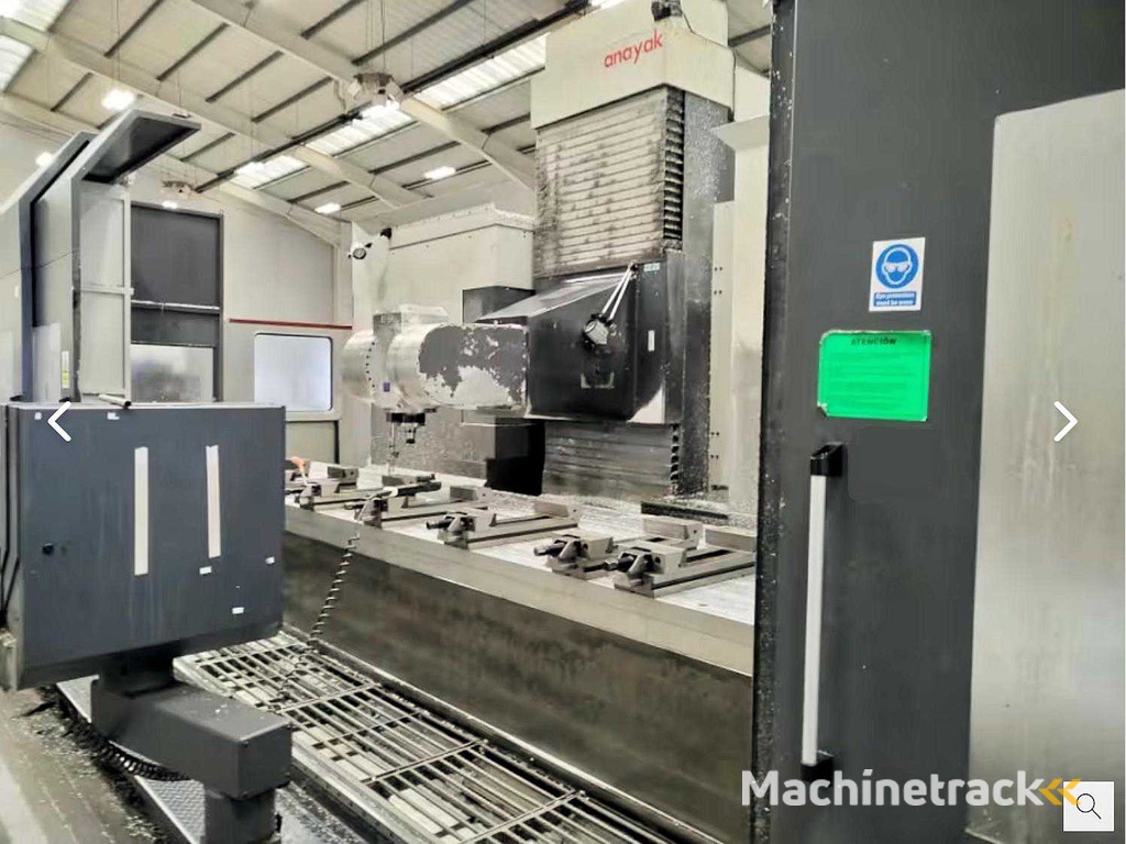 2009 Anayak HVM-7000-PC Bettfräsmaschine