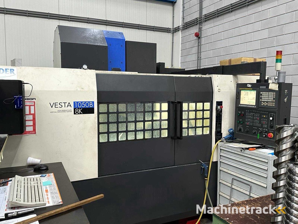 2012 Hwacheon Vesta 1050B 4-Achsen-Vertikal-Bearbeitungszentren