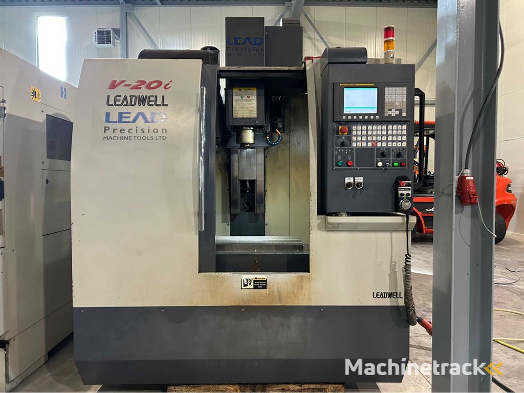2012 Leadwell V-20i CNC Universal-Bearbeitungszentrum