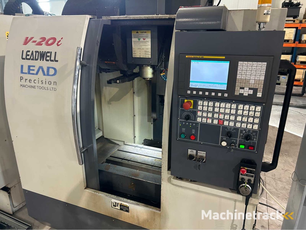 2012 Leadwell V-20i CNC Universal-Bearbeitungszentrum