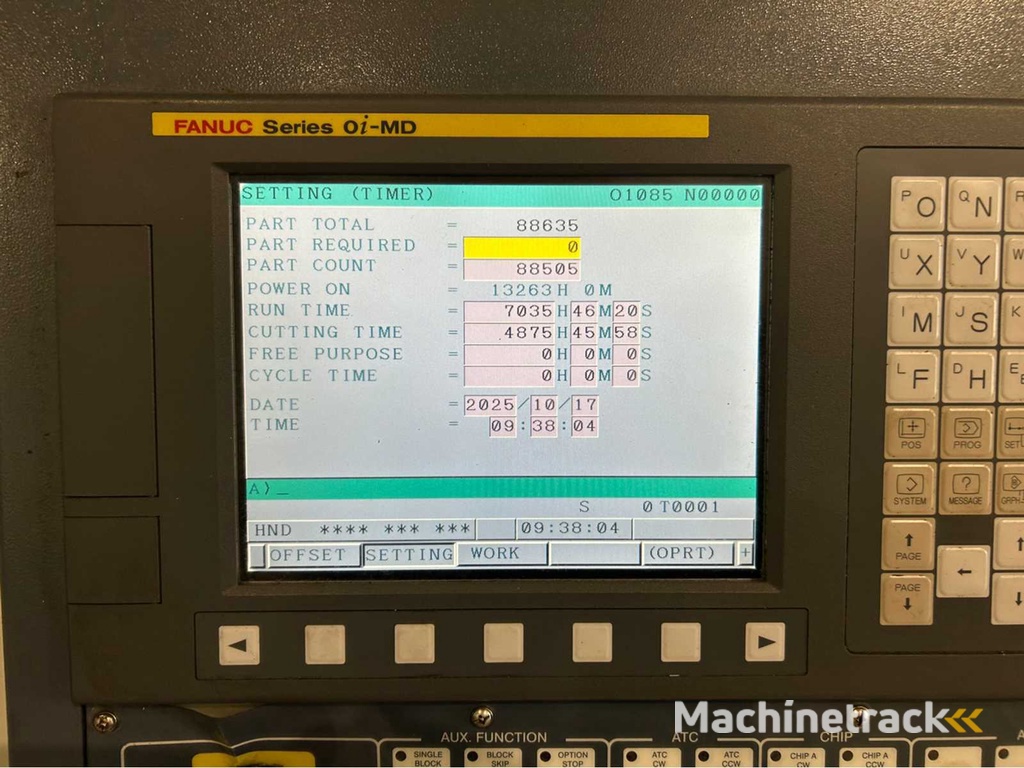 2012 Leadwell V-20i CNC Universal-Bearbeitungszentrum