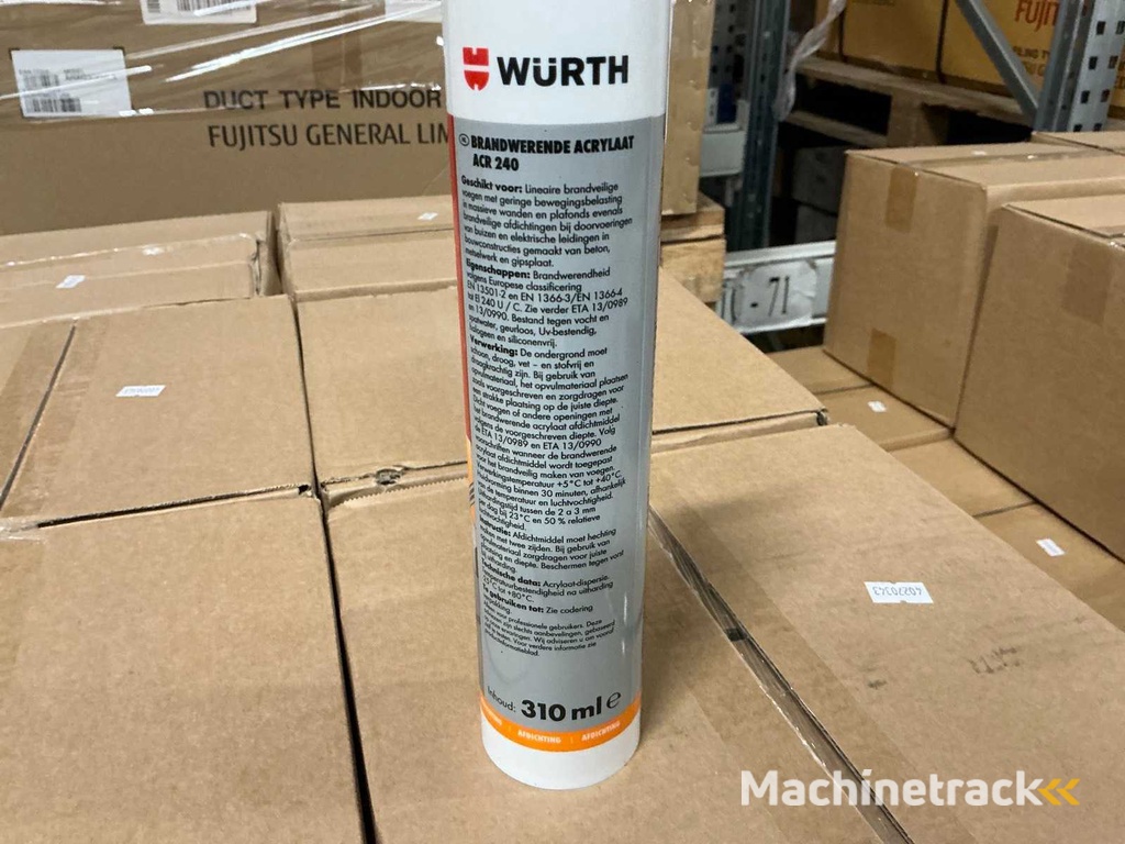 Würth Fireproof acrylic sealant (1,500 pieces)