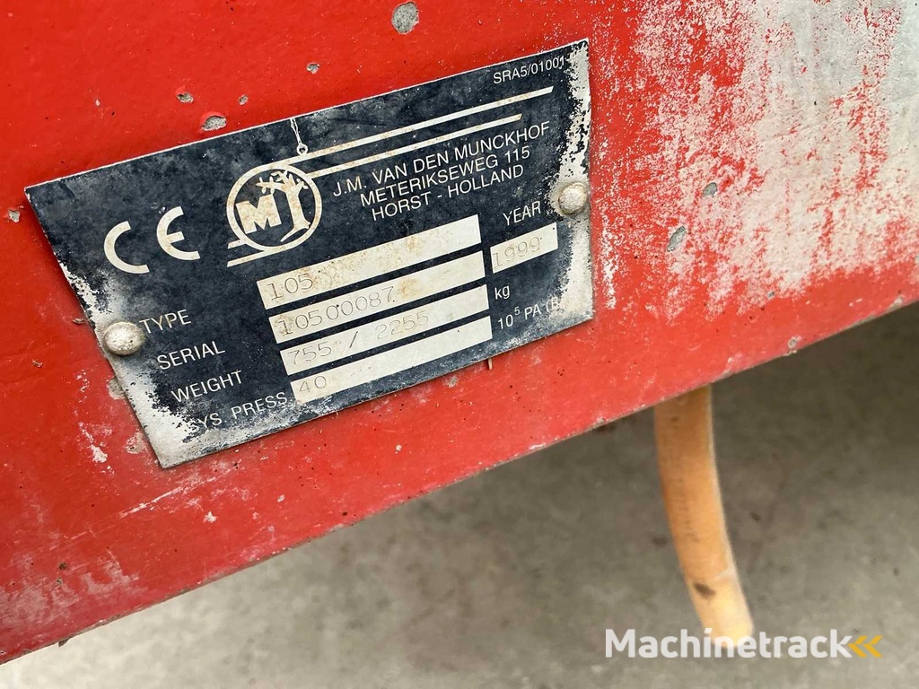 Munckhof 105 Anhängespritze