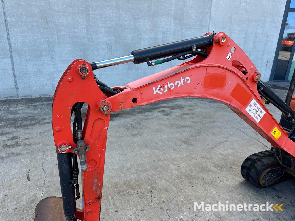 KUBOTA - 2016 - U17-3 - Minigraafmachine