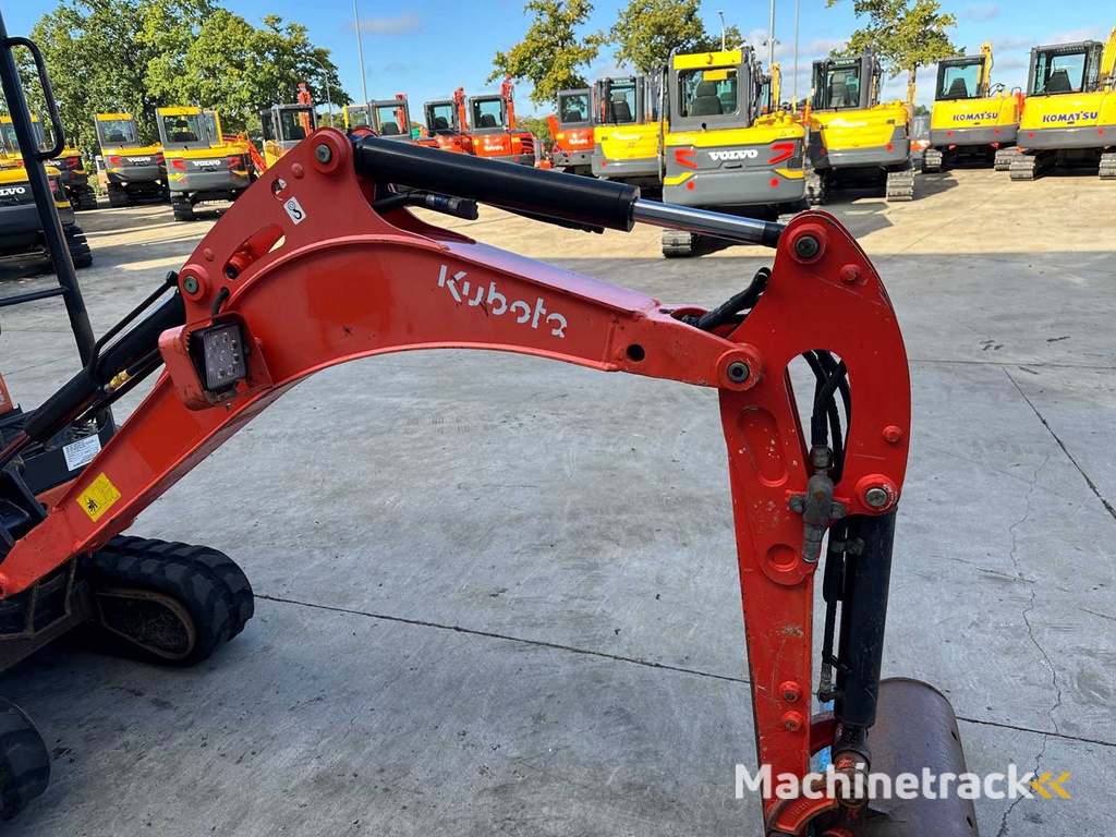KUBOTA - 2016 - U17-3 - Minigraafmachine