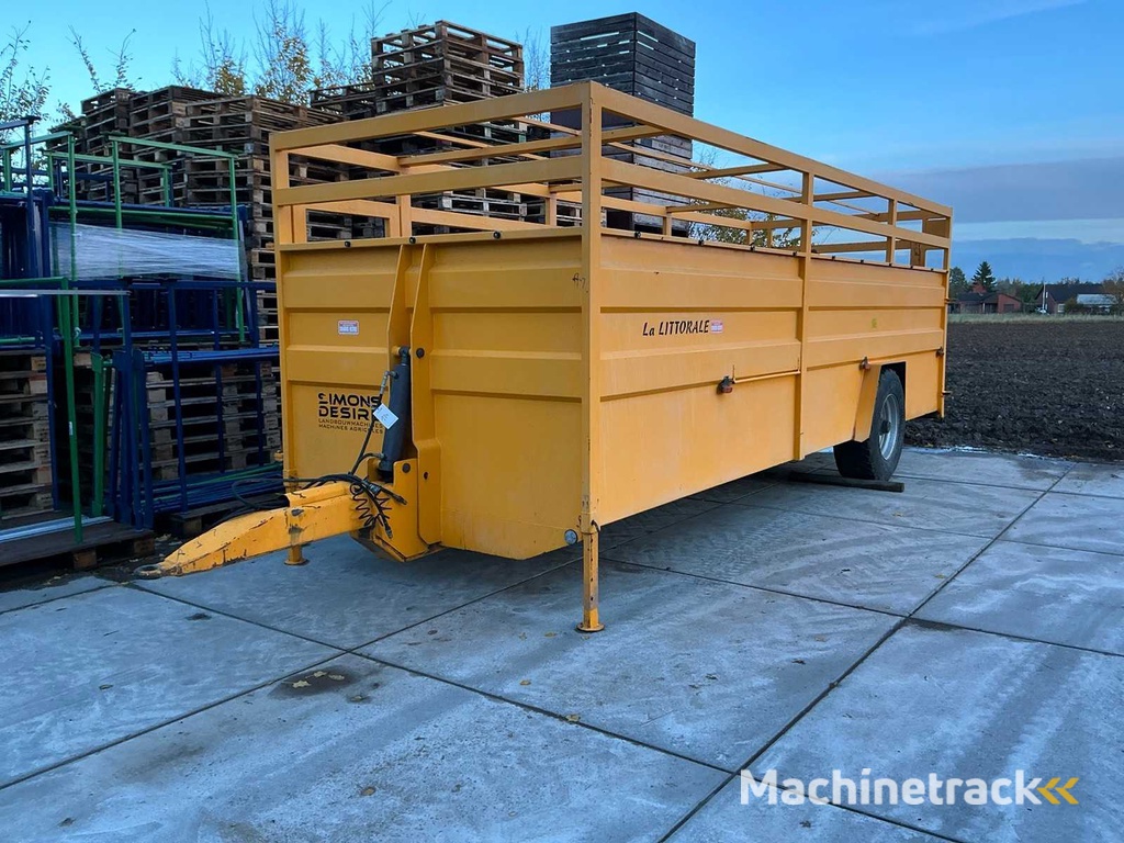 2014 La Littorale BE7 Veeaanhangwagen