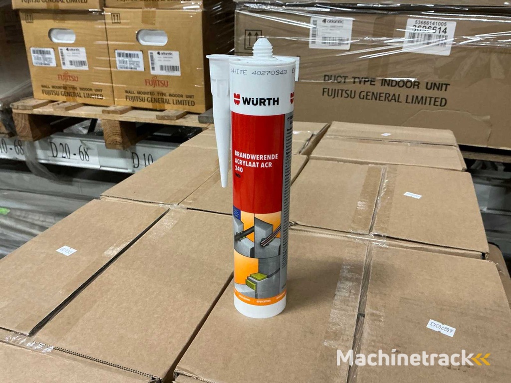 Würth Feuerfester Acryl-Dichtstoff (250 Stück)