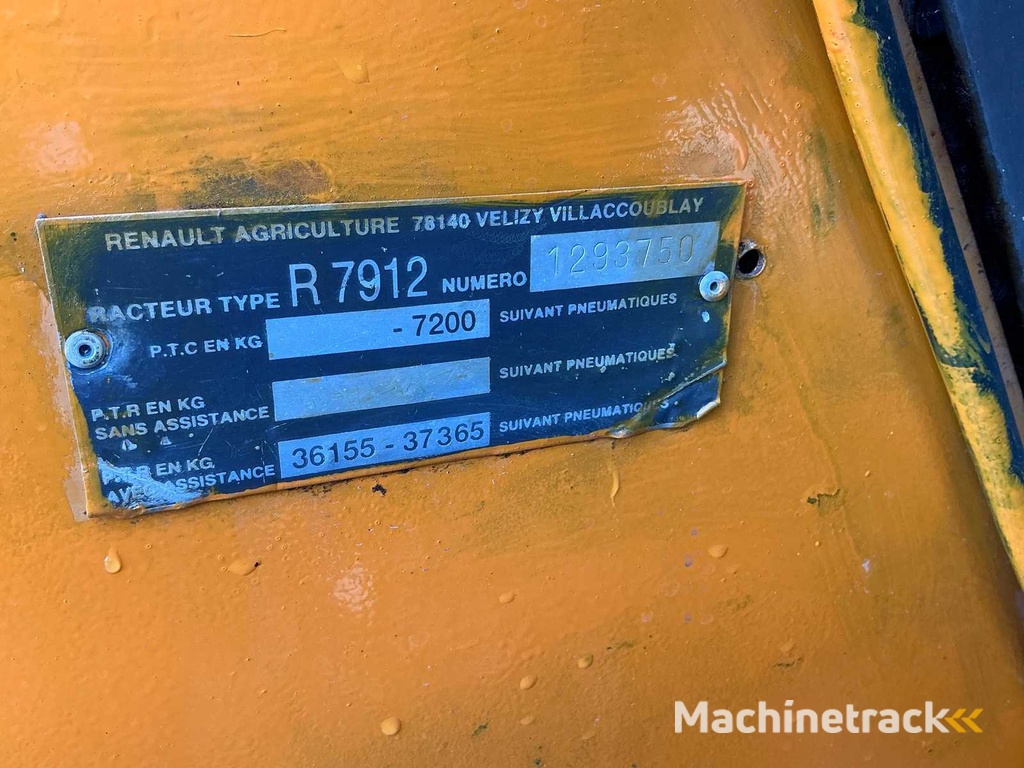 Renault 110.54 R7912 Tractor