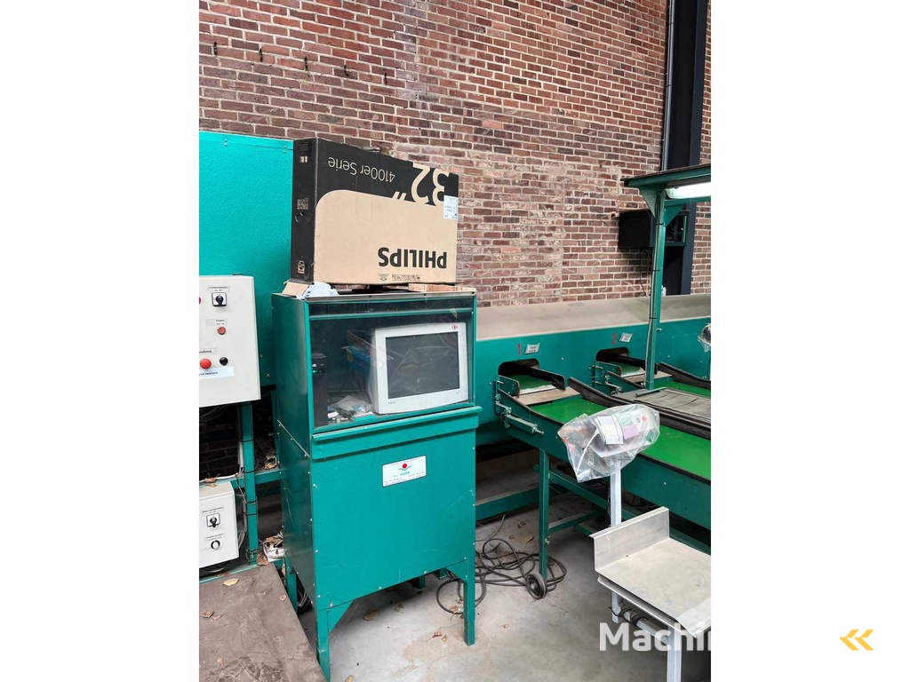 Schoemans 3-Spur-Sortiermaschine für Äpfel/Birnen