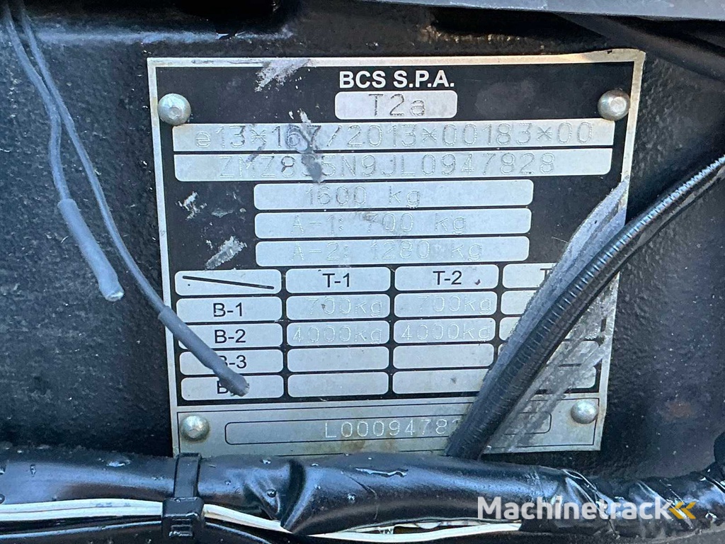 BCS Vivid 400DT Minitraktor