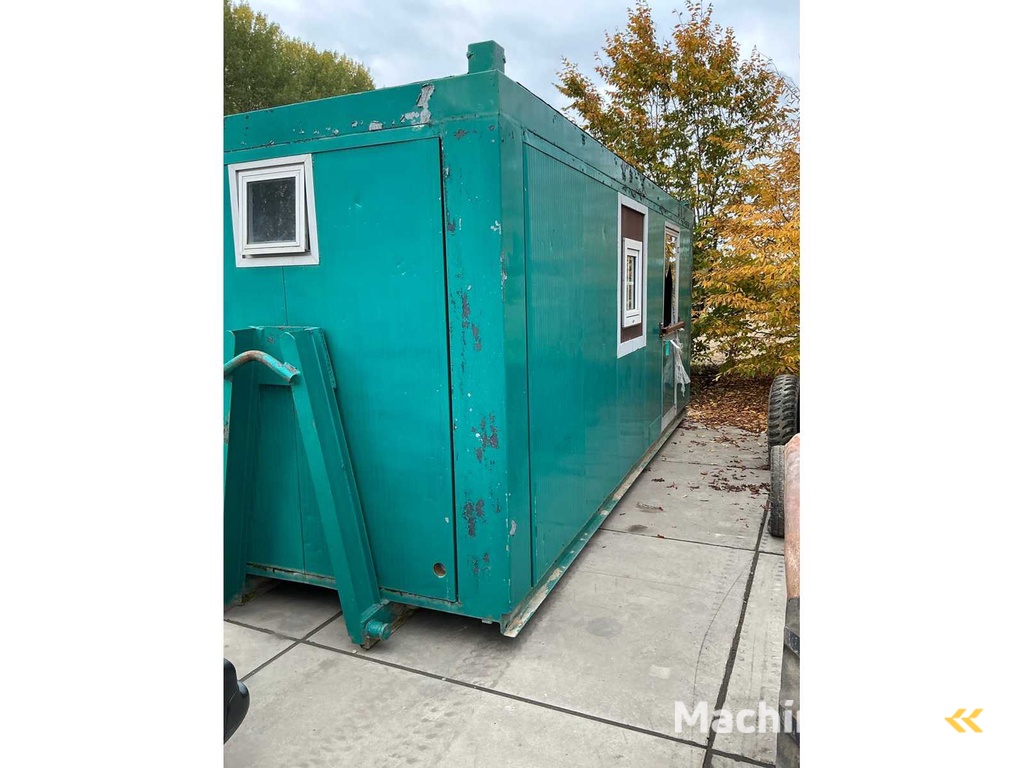 Baustellenhütte auf Klimmzugschlitten