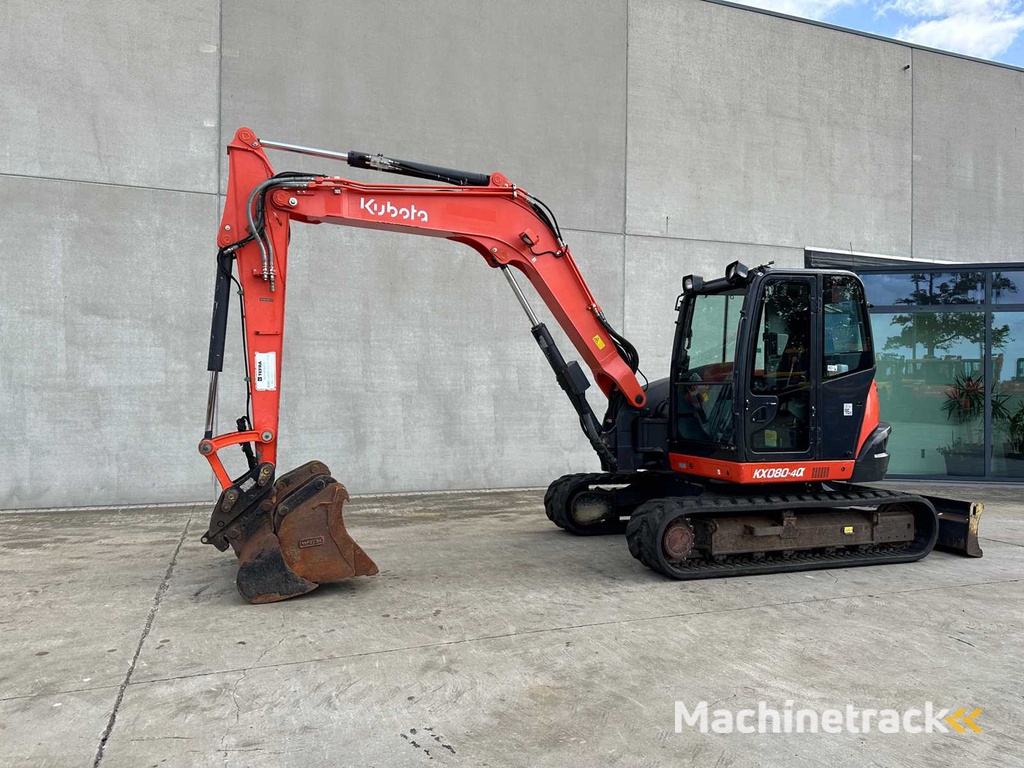 Kubota - 2018 - KX080 - Midi Excavator