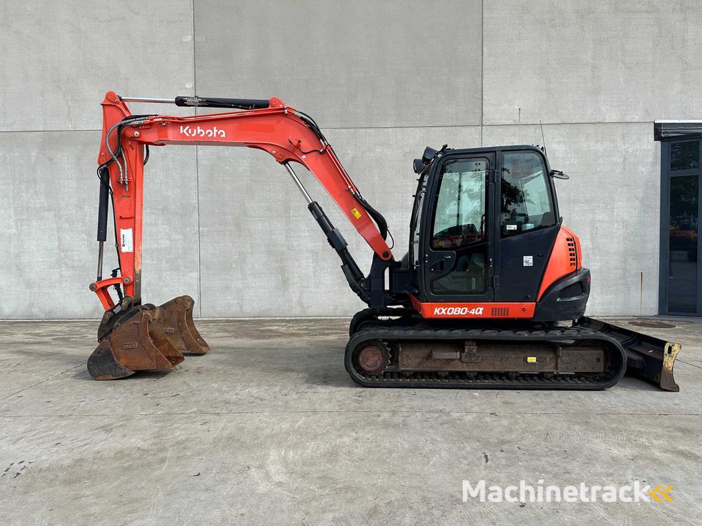Kubota - 2018 - KX080 - Midi Excavator
