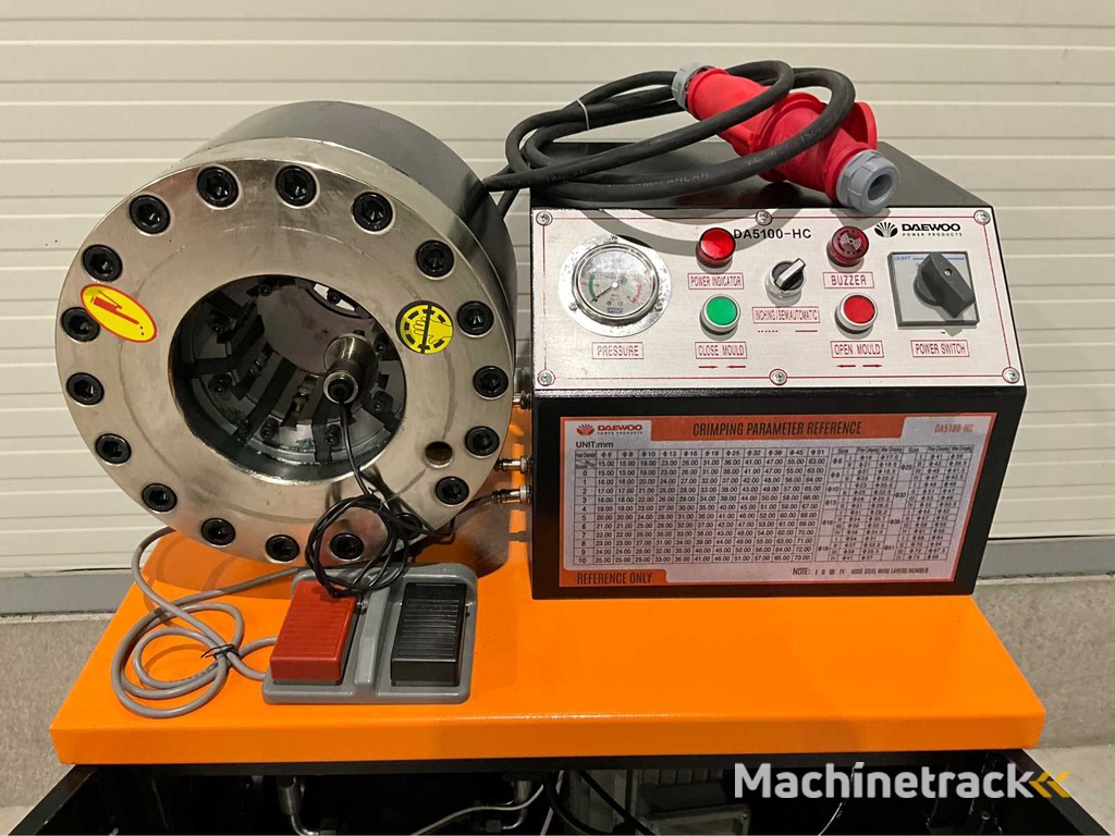 2025 Daewoo 5100 Hydraulische slangen pers