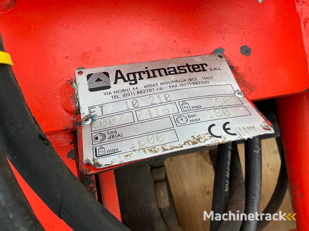 2007 Agrimaster ET 10 210 Mast