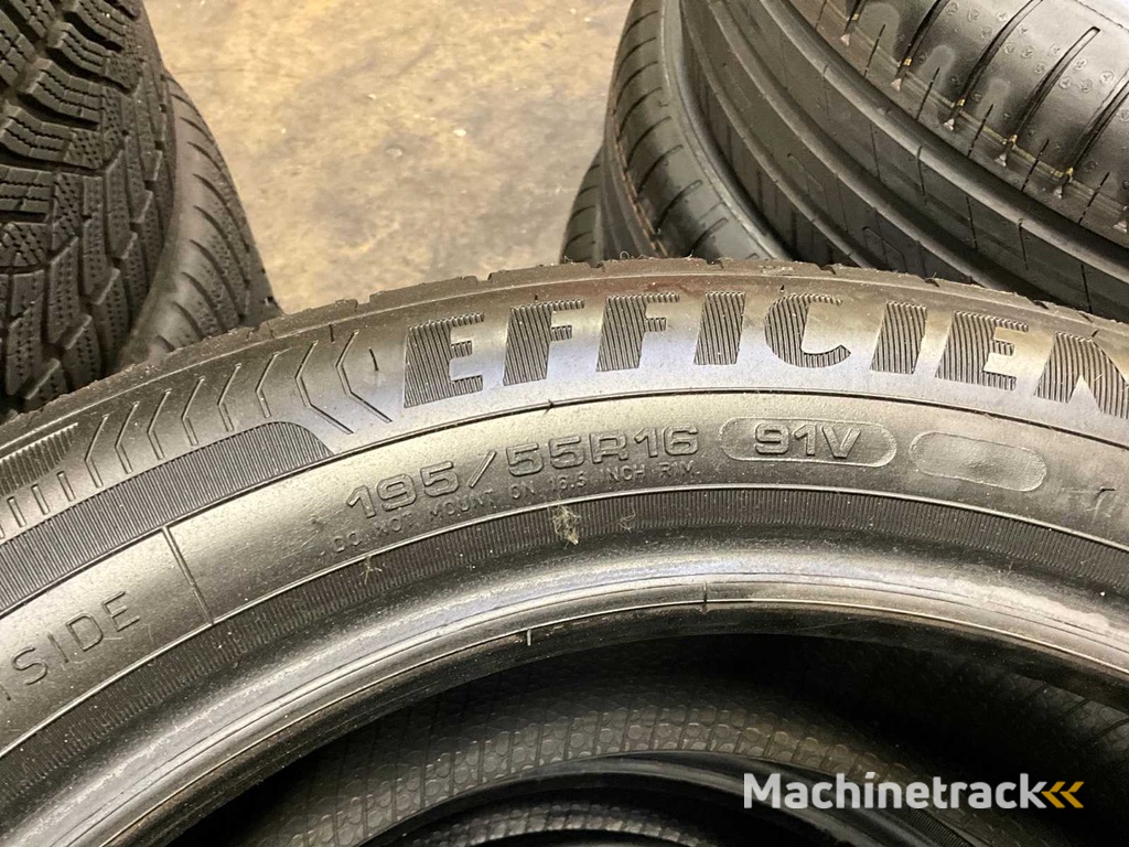 Goodyear Efficient Grip 195/55R16 91V Autoreifen (8x)