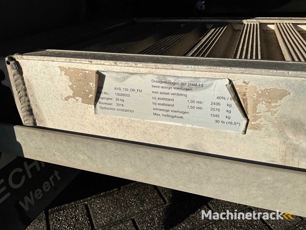 2012 Daf LF 45.220 LKW-Rampe