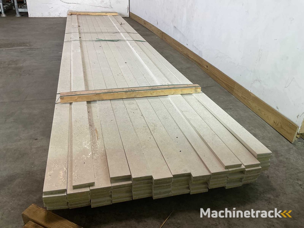 Gelbes Zedernholz Rift Boje Teil 590x9,5x1,8 cm (71x)