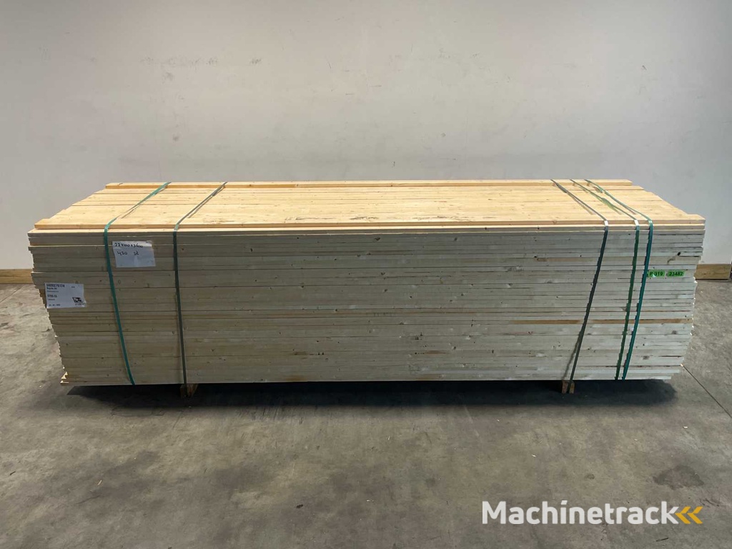 Gehobelter Fichtendiele 360x10x2 cm (207x)