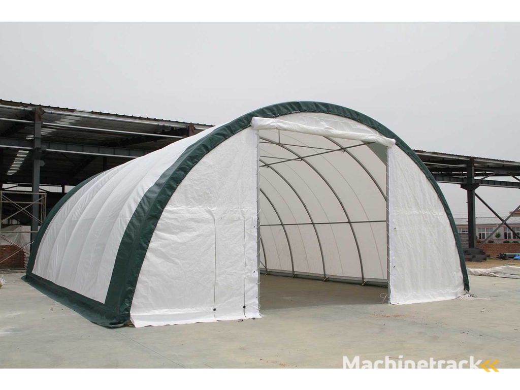 Field Garage Zelt / Lagerüberdachung 18x9,15x4,50 Meter / 30-60-15 STRONG