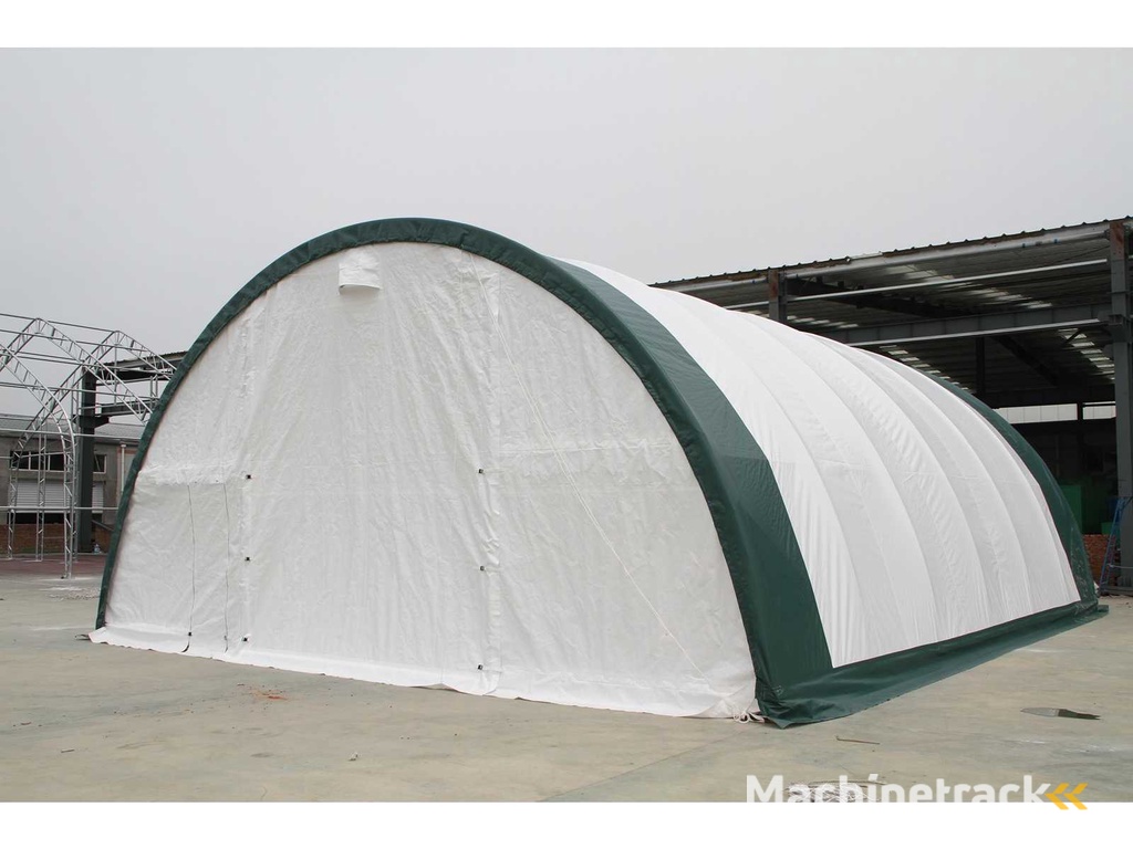 Field Garage Zelt / Lagerüberdachung 18x9,15x4,50 Meter / 30-60-15 STRONG
