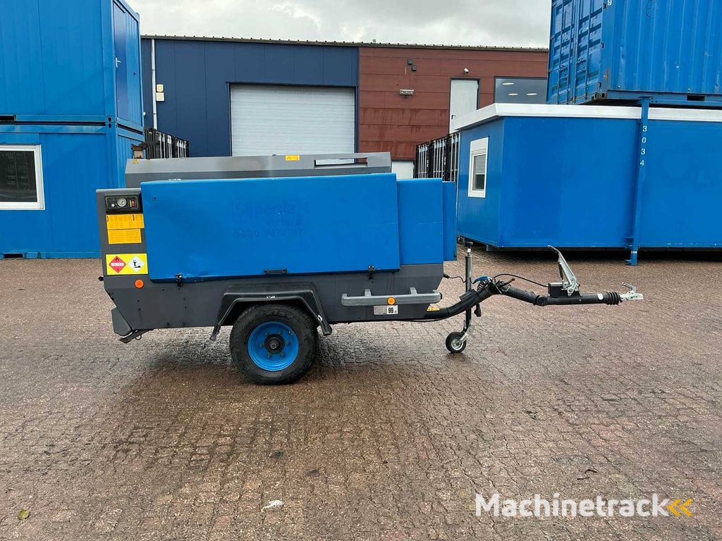 Atlas Copco XAHS186DD Mobiele compressor