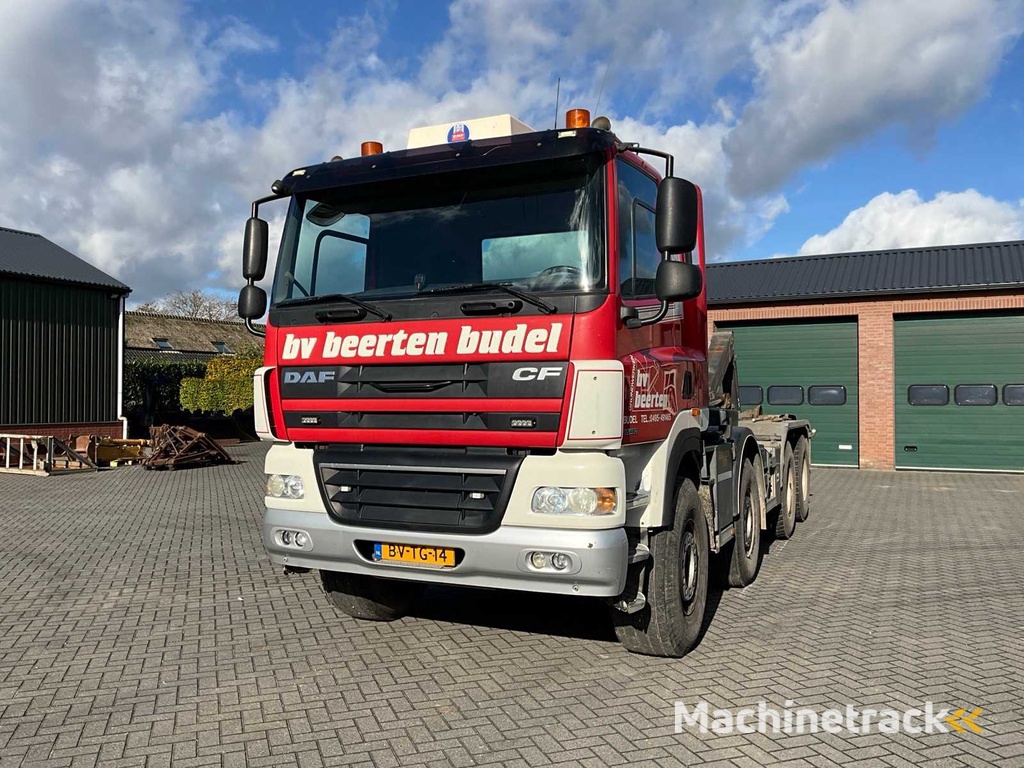 2009 Daf CF 85.460 8x4 LKW "30T Abrollkipper"