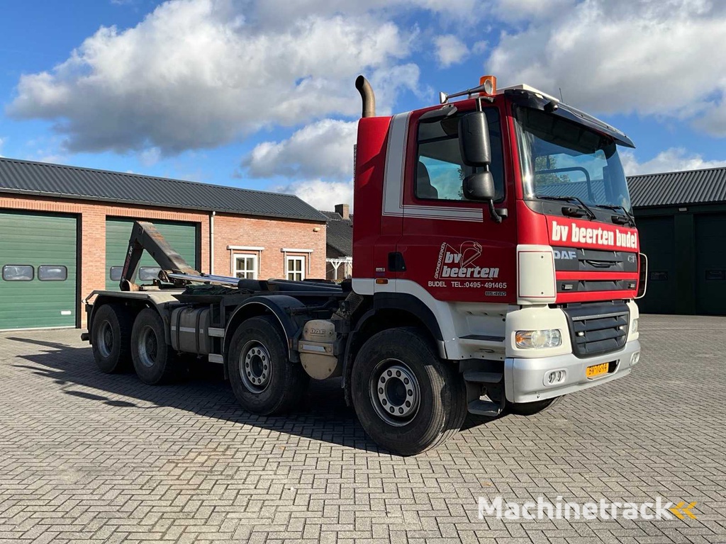 2009 Daf CF 85.460 8x4 LKW "30T Abrollkipper"