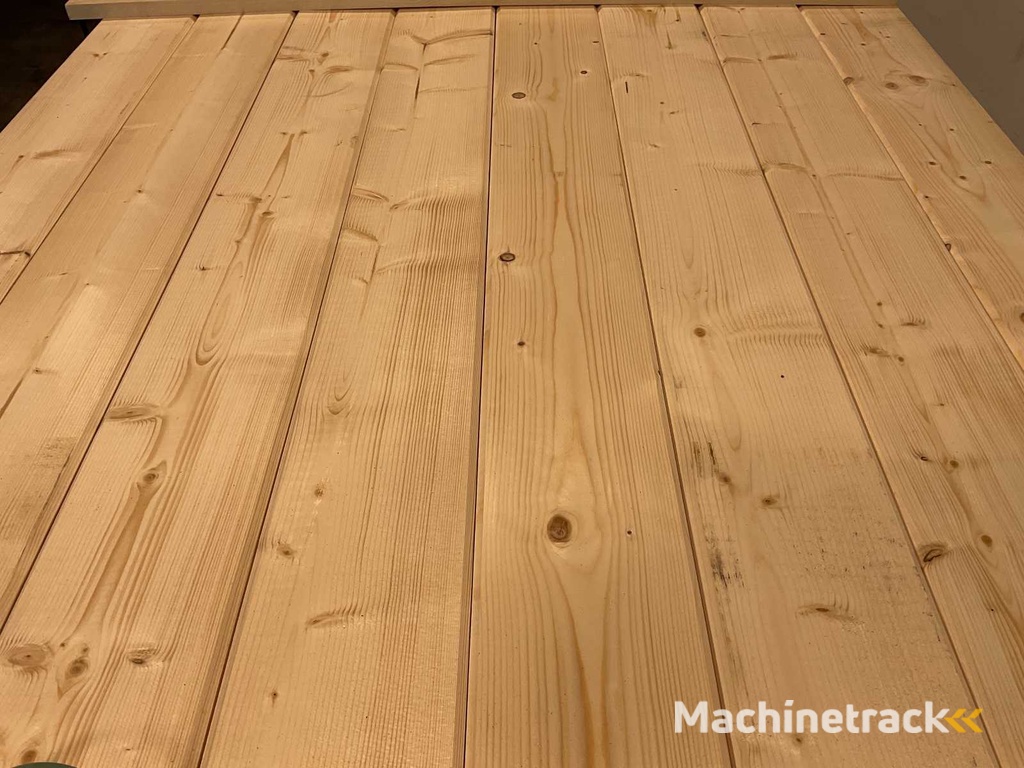 Fichte Blockhaus Profil Nut und Feder 119x14,5x4,5 cm (200x)