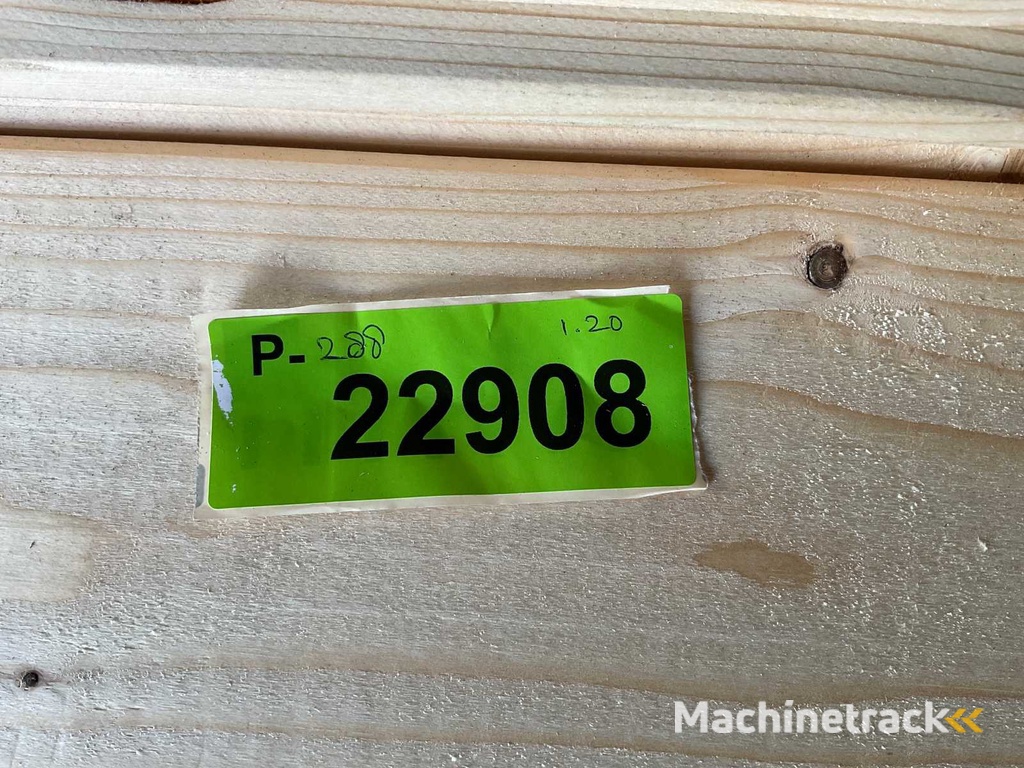 Fichte Blockhaus Profil Nut und Feder 119x14,5x4,5 cm (200x)