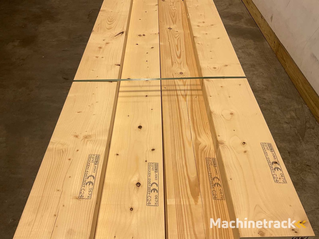 Gehobelter Fichtenbalken 375x25x7,5 cm (25x)