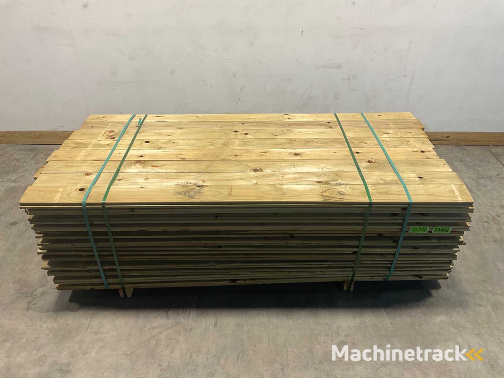 Regal Fichte 225x13,8x1,7 cm (384x)